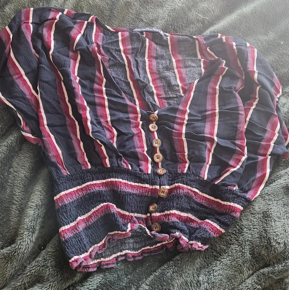 Pattern crop top - Picture 2 of 2